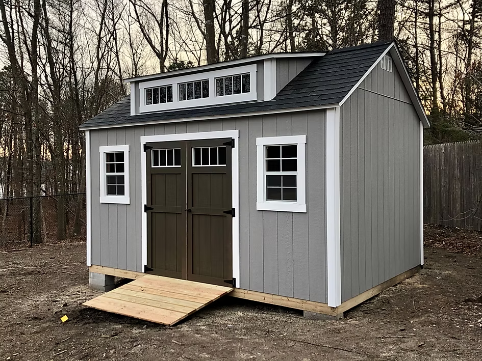 10x14 shed with dormer