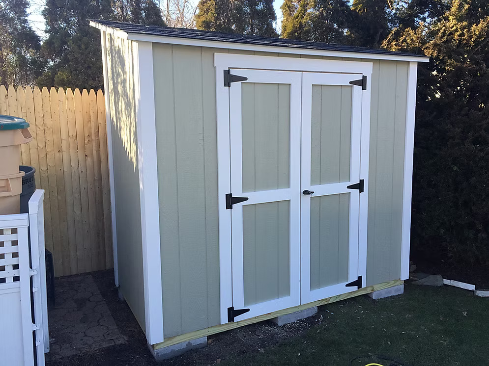 4x8 lean-to shed